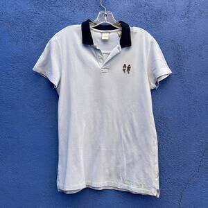 scotch & soda sun club luau dancers logo polo